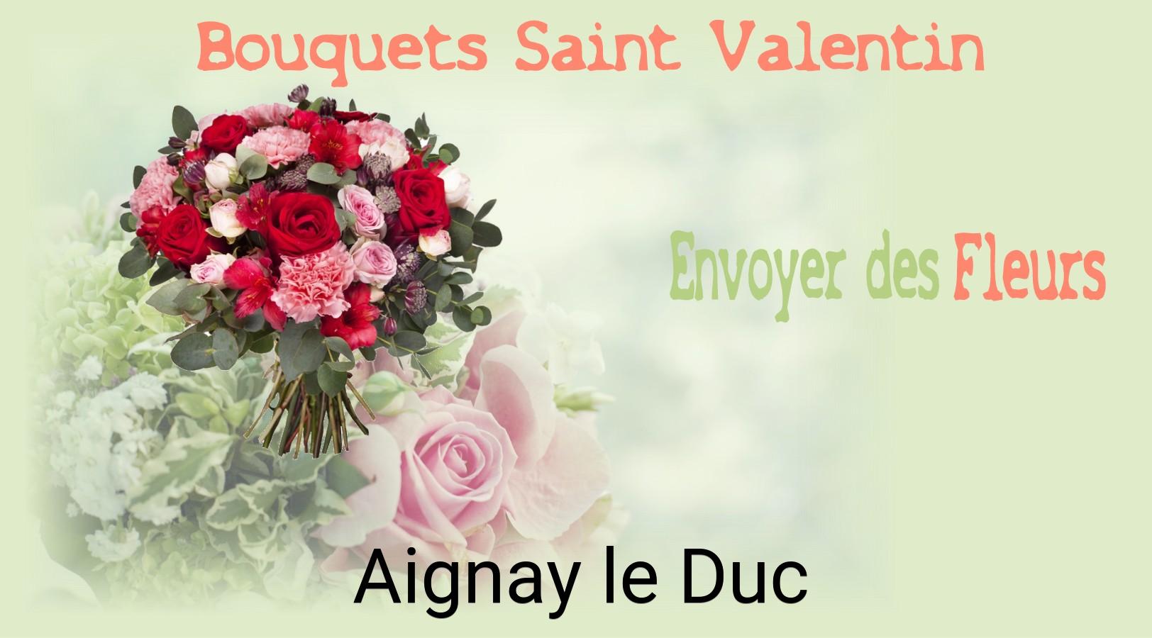 Roses de Saint-Valentin livrées à Aignay-le-Duc